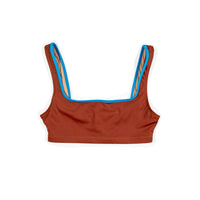 Nu Swim Daisy Top in Manzanita / Lake