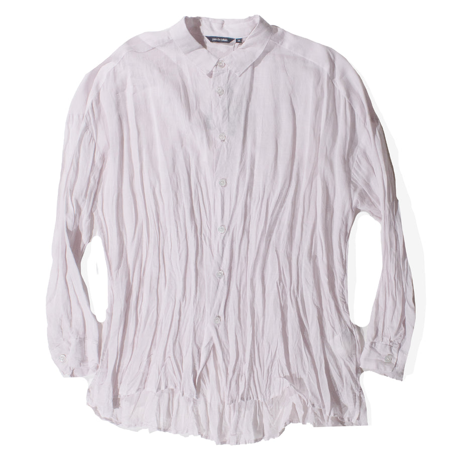 Pas de Calais Botanical Dye Blouse in Pink