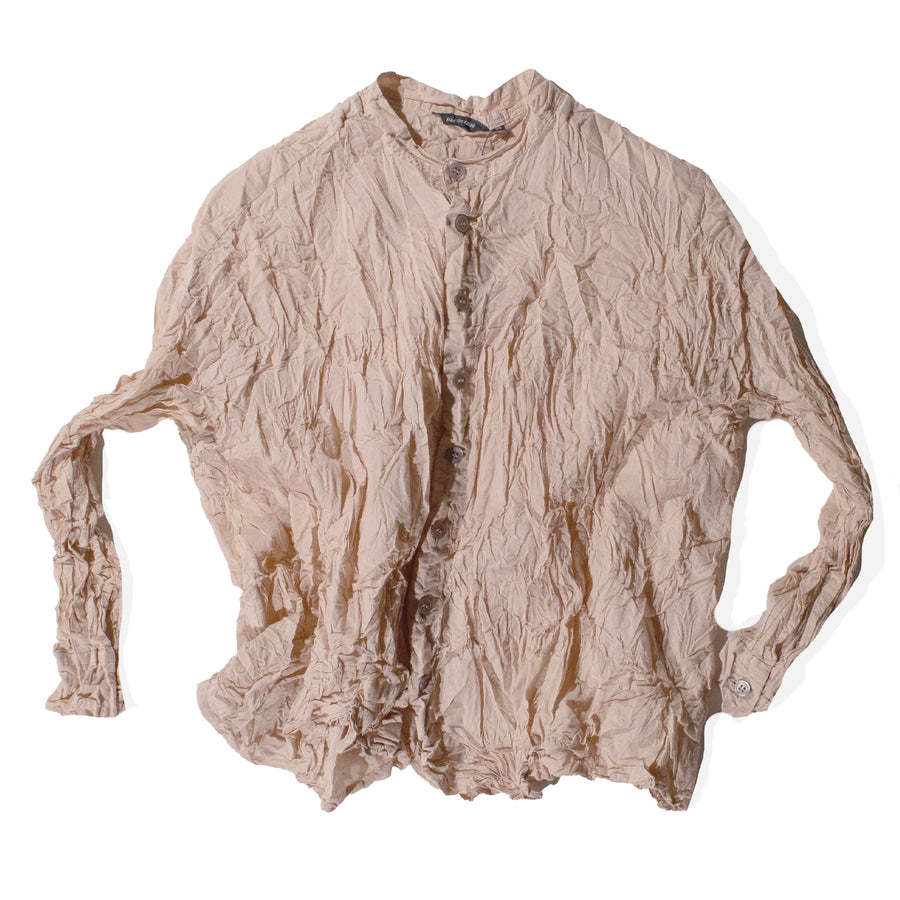 Pas de Calais Lawn Crinkle Blouse in Pink