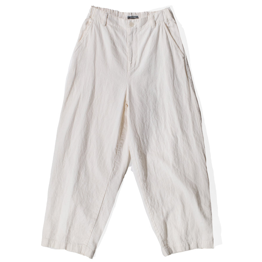 Pas de Calais Satin Wide Pants in Natural