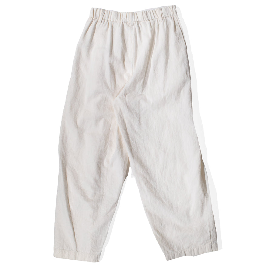 Pas de Calais Satin Wide Pants in Natural