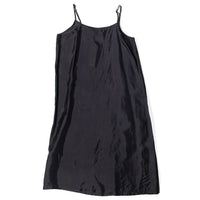 Pas de Calais Taffeta Slip Under Dress in Black