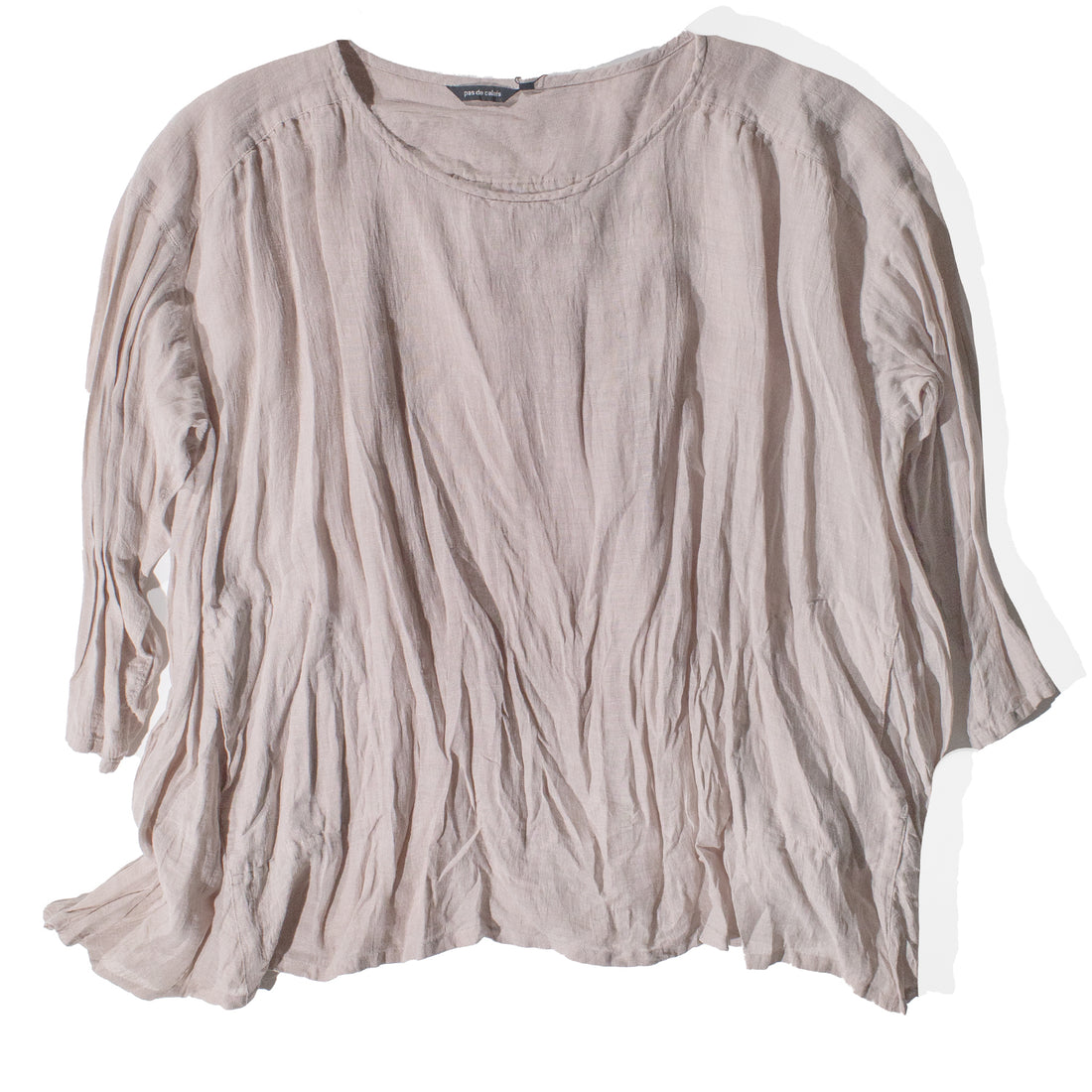 Pas de Calais Voluminous Blouse in Beige