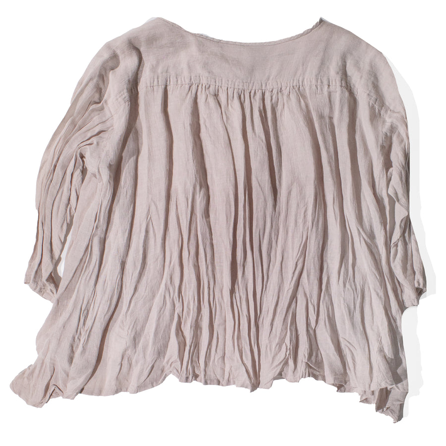 Pas de Calais Voluminous Blouse in Beige