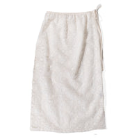 Proche Embroidered Organza Slip Skirt in Ivory