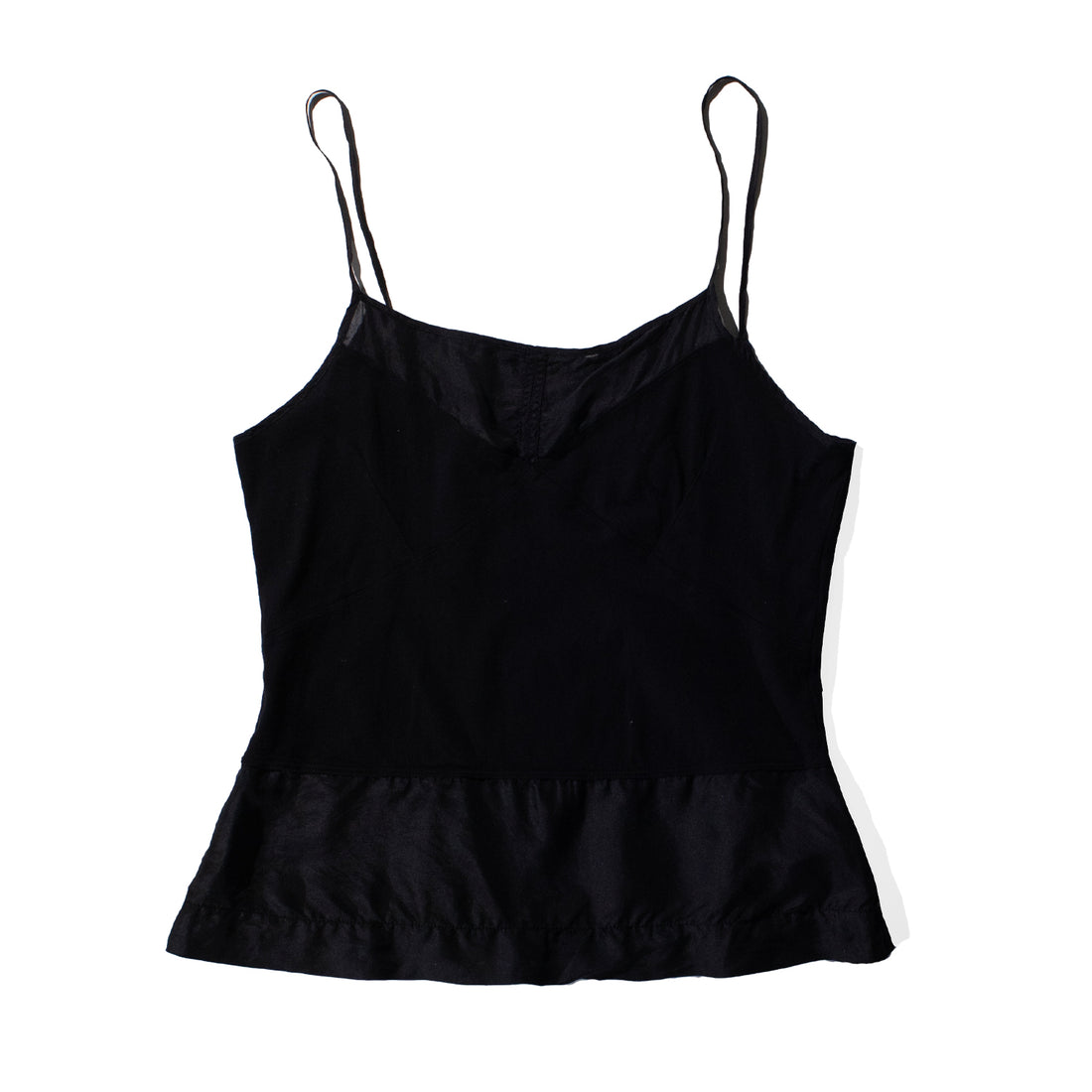 Raquel Allegra Fulani Tank Top in Black