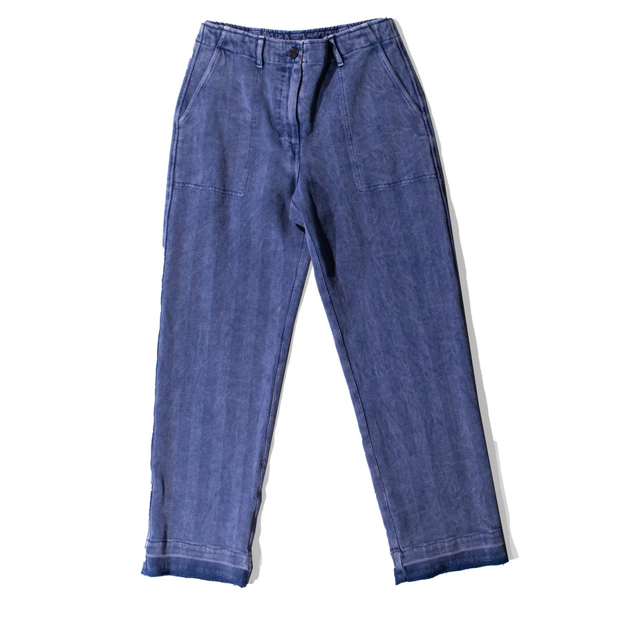 Raquel Allegra Maison Pant in Indigo Wash