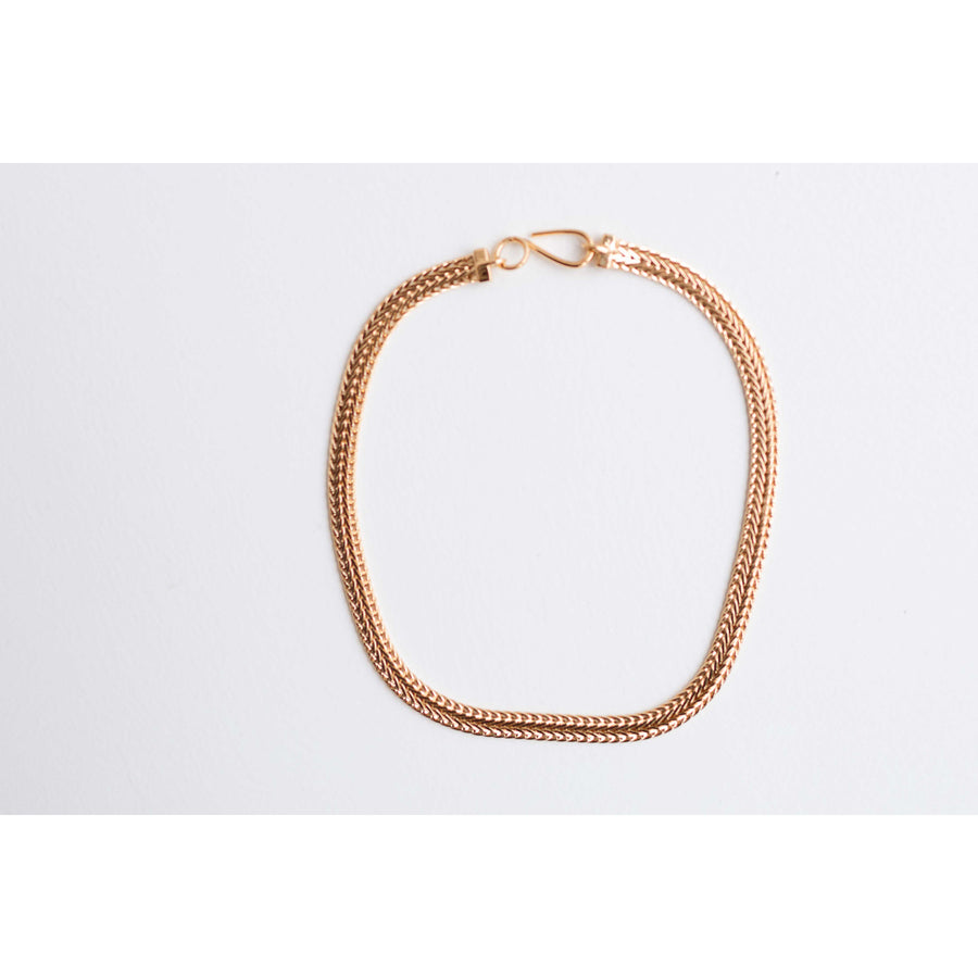 Sapir Bachar Gold Plated Wheat Choker