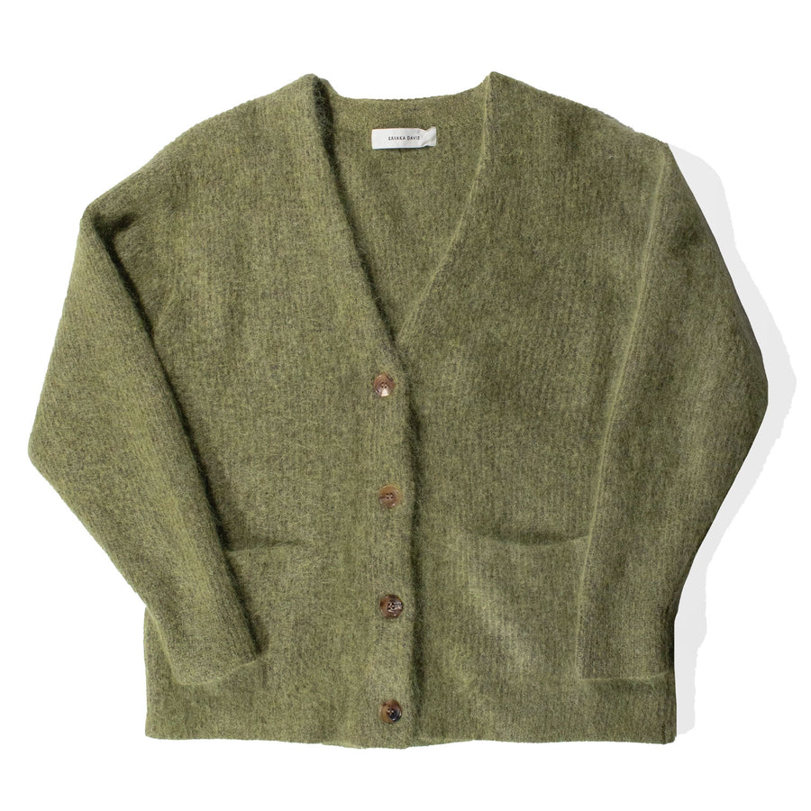 Sayaka Davis Mohair Cardigan in Matcha