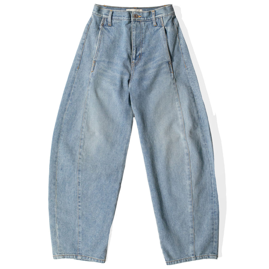 Sayaka Davis Barrel Denim Pants in Light Blue