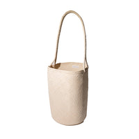 Shaina Mote Cylinder Bag in Seagrass