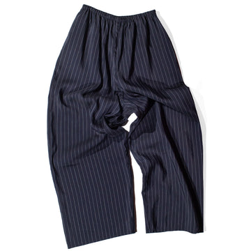 Shaina Mote Palma Pant in Navy Pinstripe