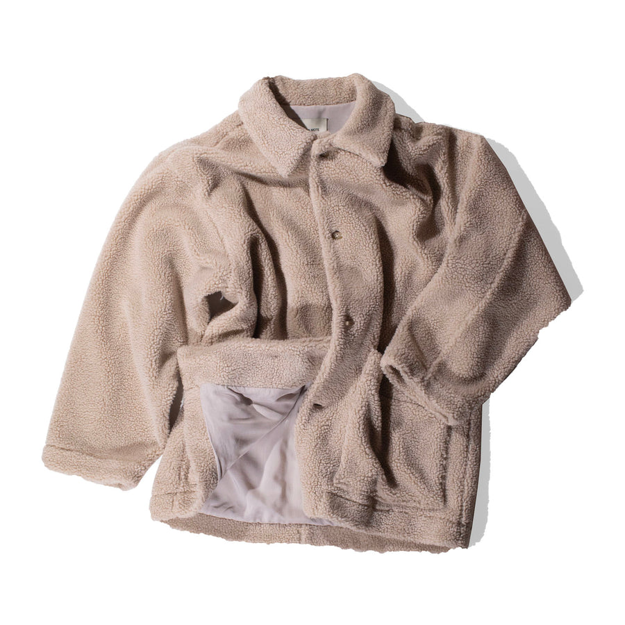 Shaina Mote Sherpa Coat in Oatmeal