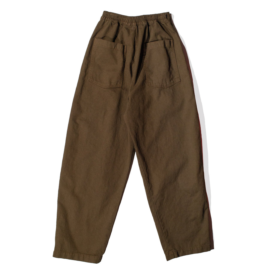 Shaina Mote Painter Pant in Dark Olive