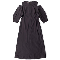 Studio Nicholson Barr Dress in Black Grape