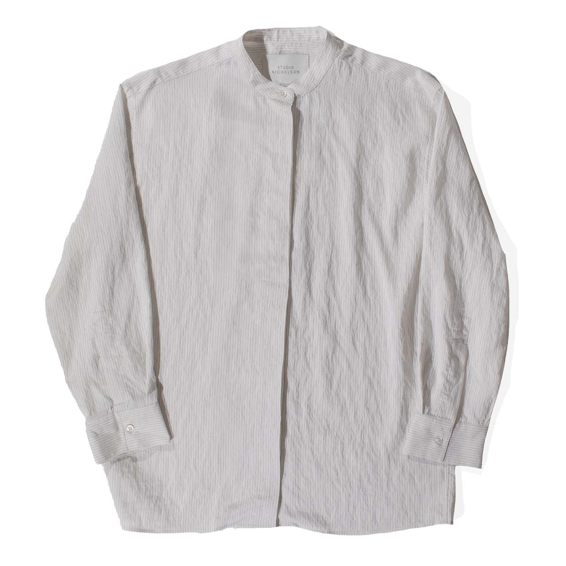 Studio Nicholson Faber Shirt in Black/White