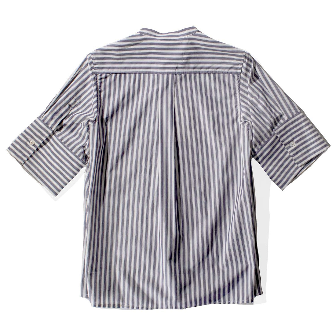 Studio Nicholson Malawi Shirt in Navy/ Cream