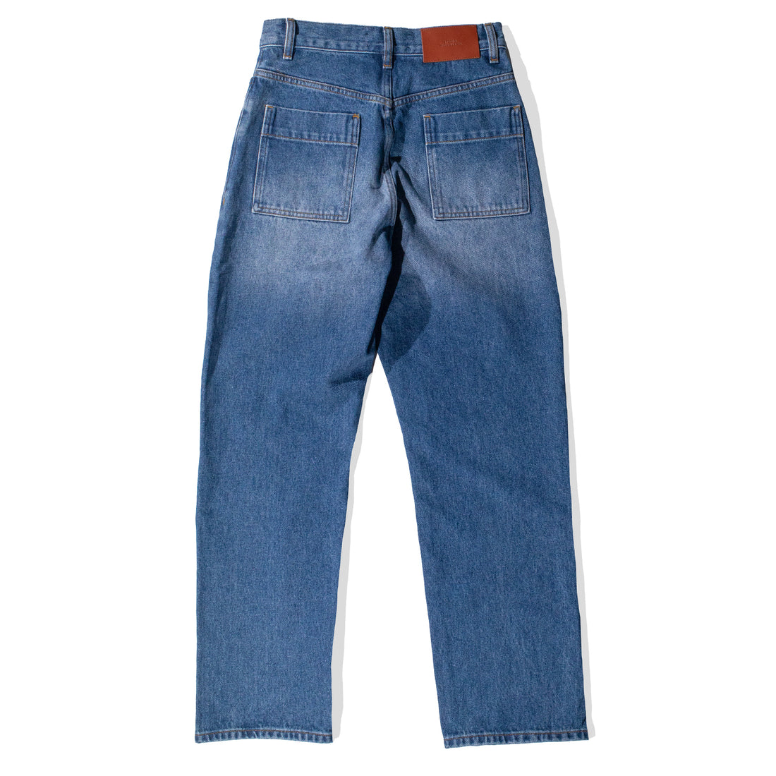 Studio Nicholson Ruthe Jeans in Worn Wash Indigo