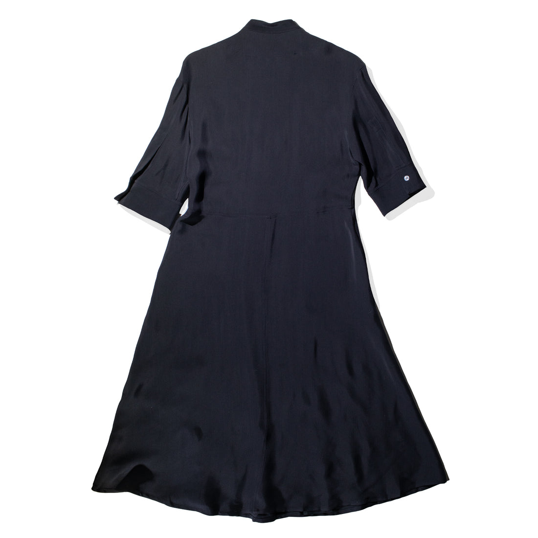 Studio Nicholson Sabo Shirt Dress in Darkest Navy