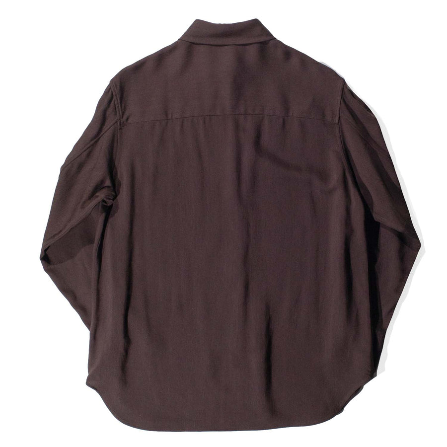 Studio Nicholson Santos Shirt in Espresso