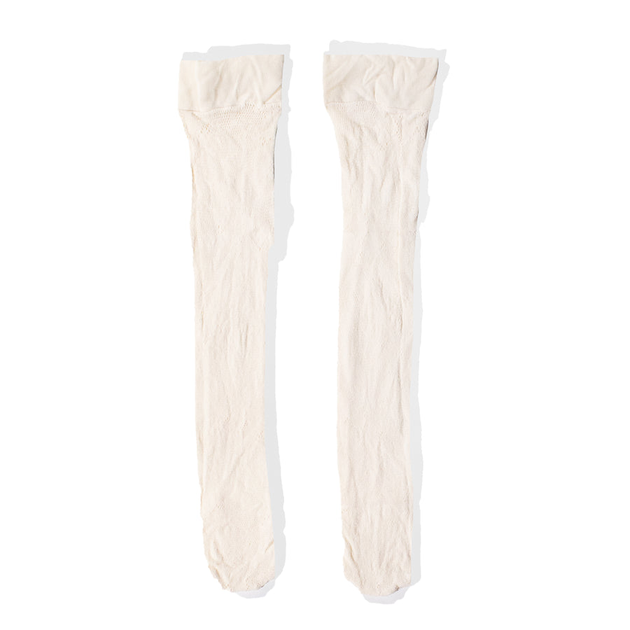 Swedish Stockings Rosa Lace Knee-Highs in Ivory