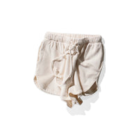 Toit Volant Jenny Running Shorts in Natural