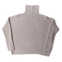 Evam Eva Alpaca Lily Turtleneck in Grege