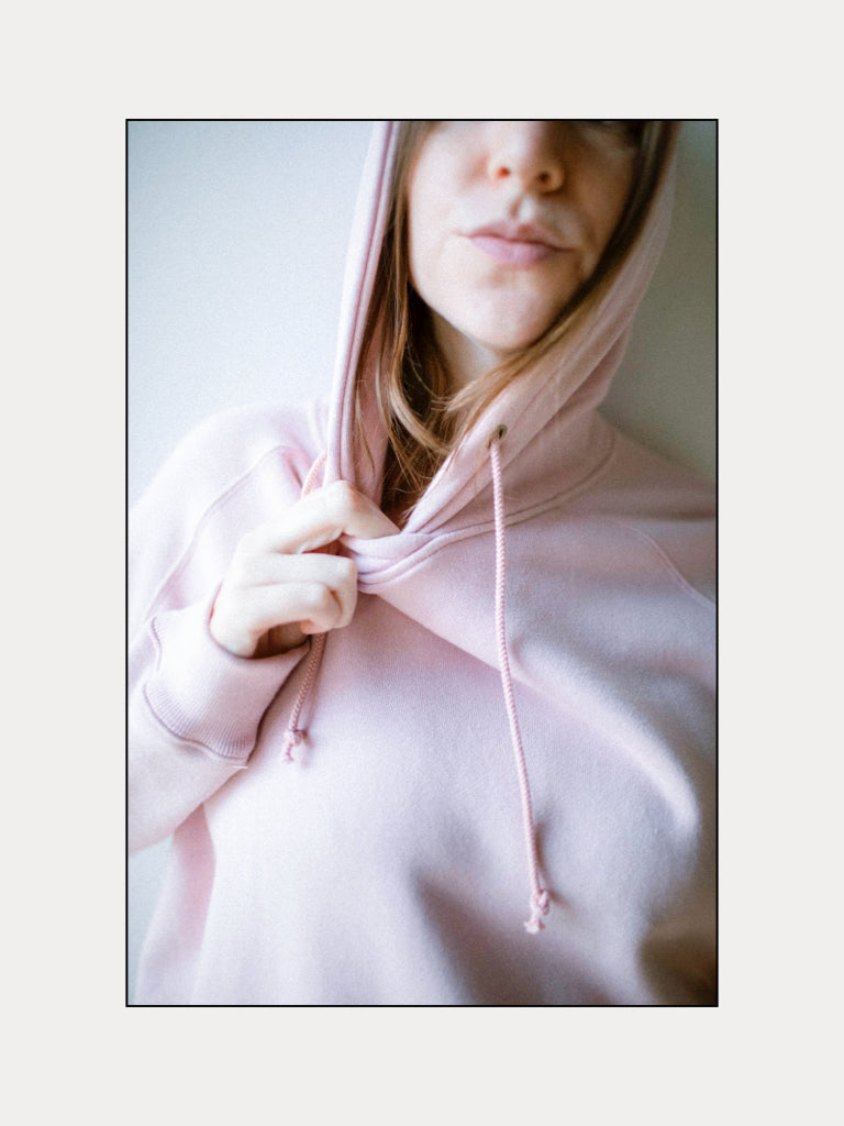 Ichi Antiquités French Terry Hoodie in Pink