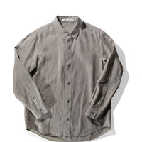 Evam Eva Water Linen Shirt in Green Haze