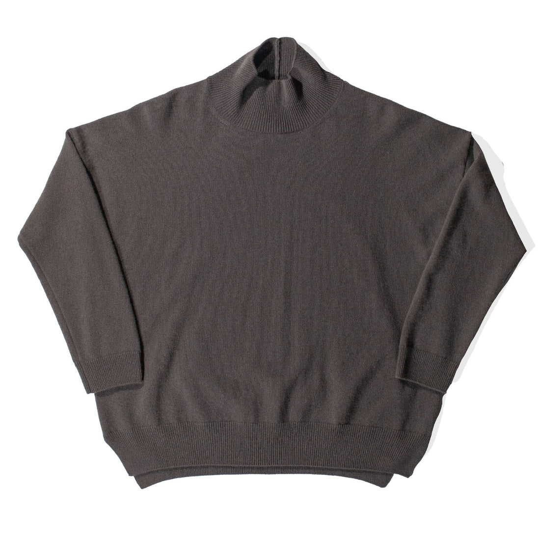 Evam Eva Cashmere Turtleneck in Khaki