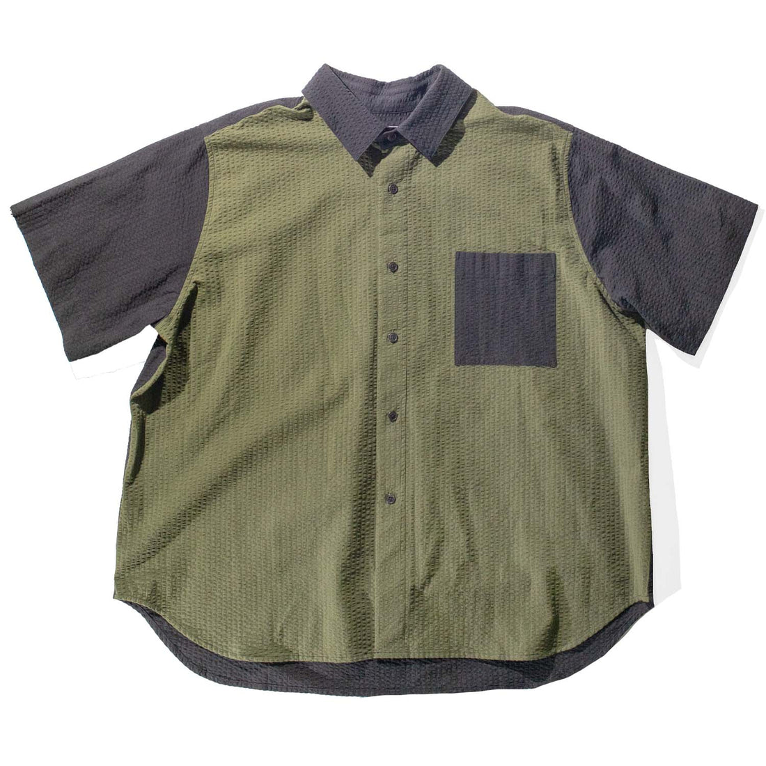 KasMaria Short Sleeve Shirt in Combo Color