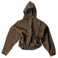 Nomia Zip Hooded Pullover in Sienna