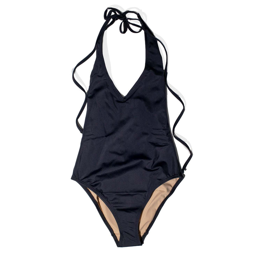 Nu Swim Beam Suit in Black