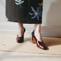 Rachel Comey Chloris Pump in Cherry