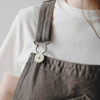 Jesse Kamm Overalls in Mushroom