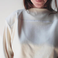 Baserange Way Boat Sweatshirt in Undyed Path Grey