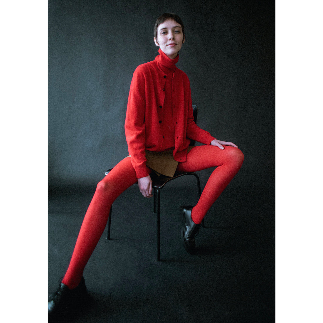 Hansel from Basel Opaque Tight in Red