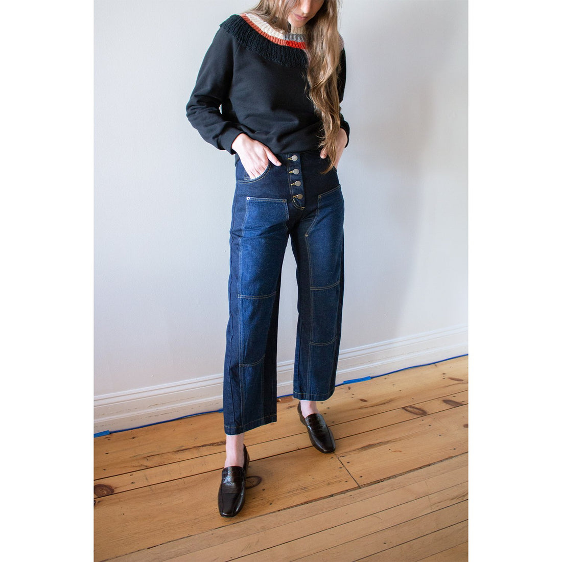 Rachel Comey Handy Pant in Dark Indigo