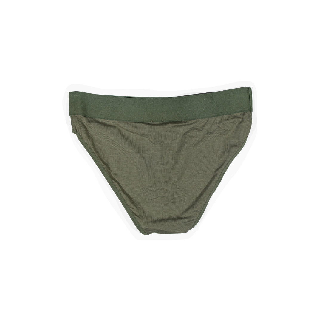 Baserange Elastic Bell Pants in Apache Green