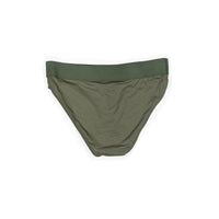 Baserange Elastic Bell Pants in Apache Green