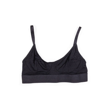 Baserange Soft Bra in Black