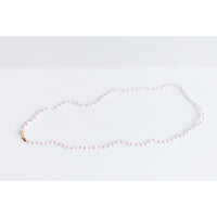 Beatrice Valenzuela Pearl Brujeria Necklace in Red Silk