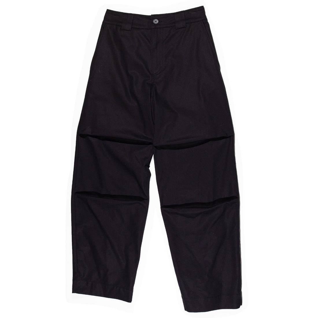 Hope Lungo Trousers in Black Cotton