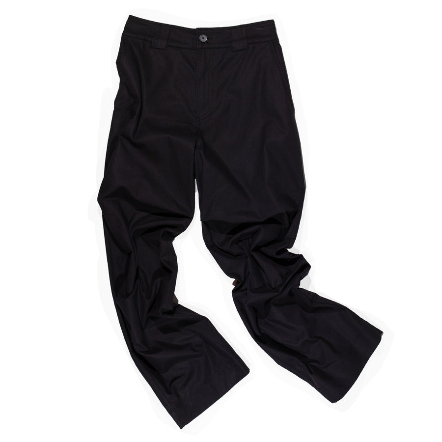 Hope Lungo Trousers in Black Cotton