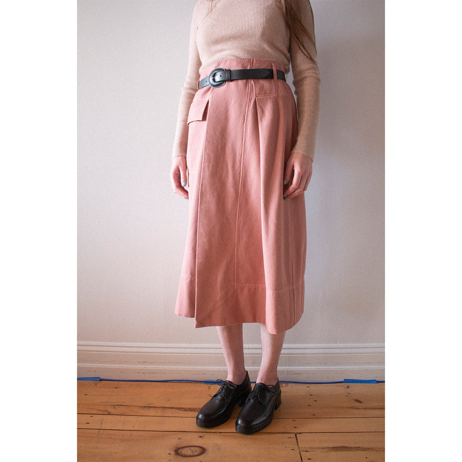 Henrik Vibskov Biscotti Skirt in Old Rose