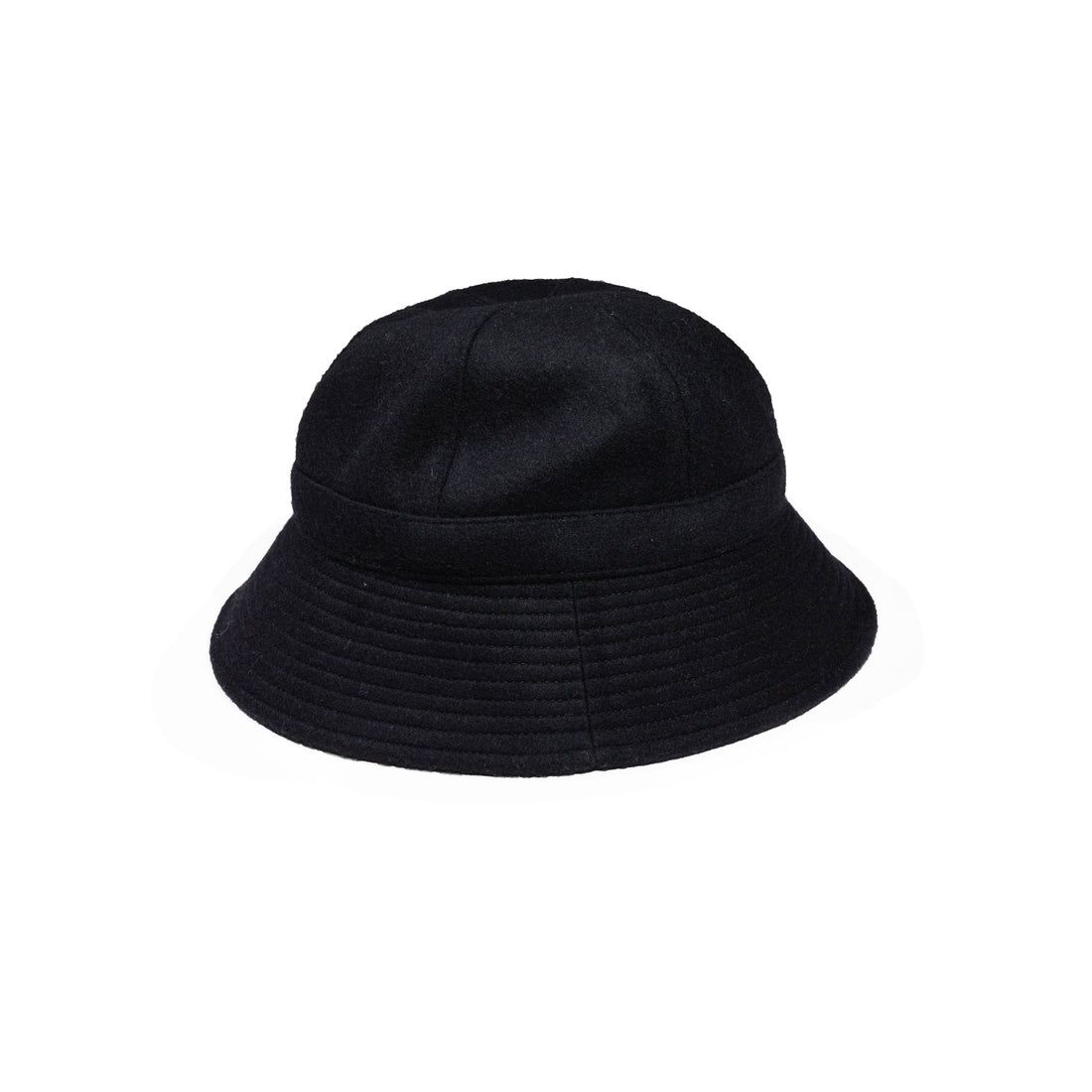 Mature Ha Recycle Wool x Recycle Nylon Metro Hat in Black