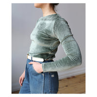 Rachel Comey Thin Estate Belt in Natural