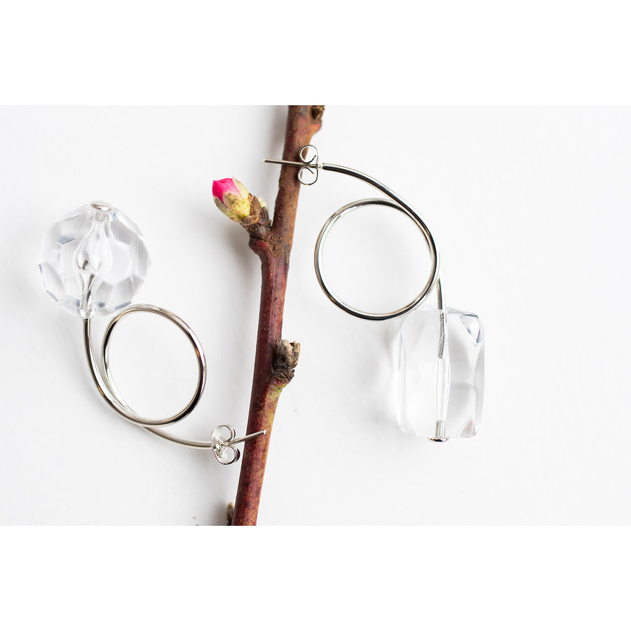 Rachel Comey Ramona Earring in Clear