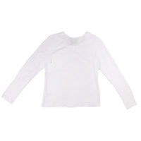 Studio Nicholson Line Button Through Jersey Top in Off White