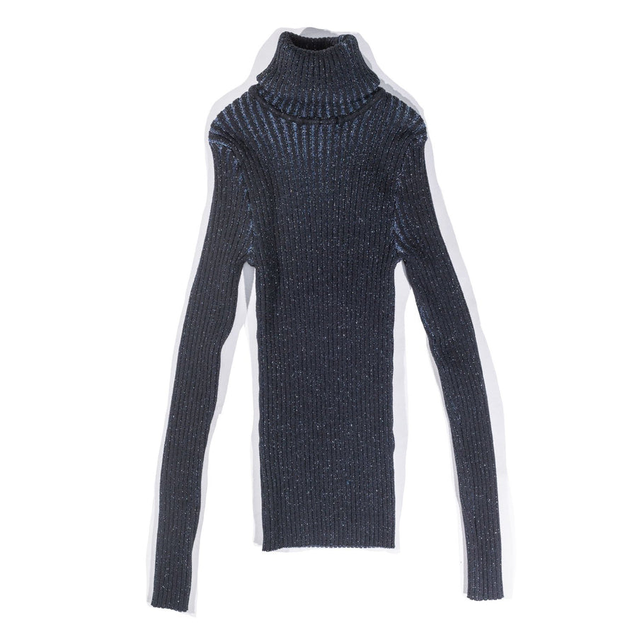 Giu Giu Nonna Turtleneck in Onyx/Blue Star